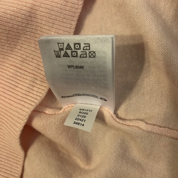 Karen Scott Cotton Viscose Nylon Blend Button Up Cardigan, Sz. L. - Picture 9 of 9